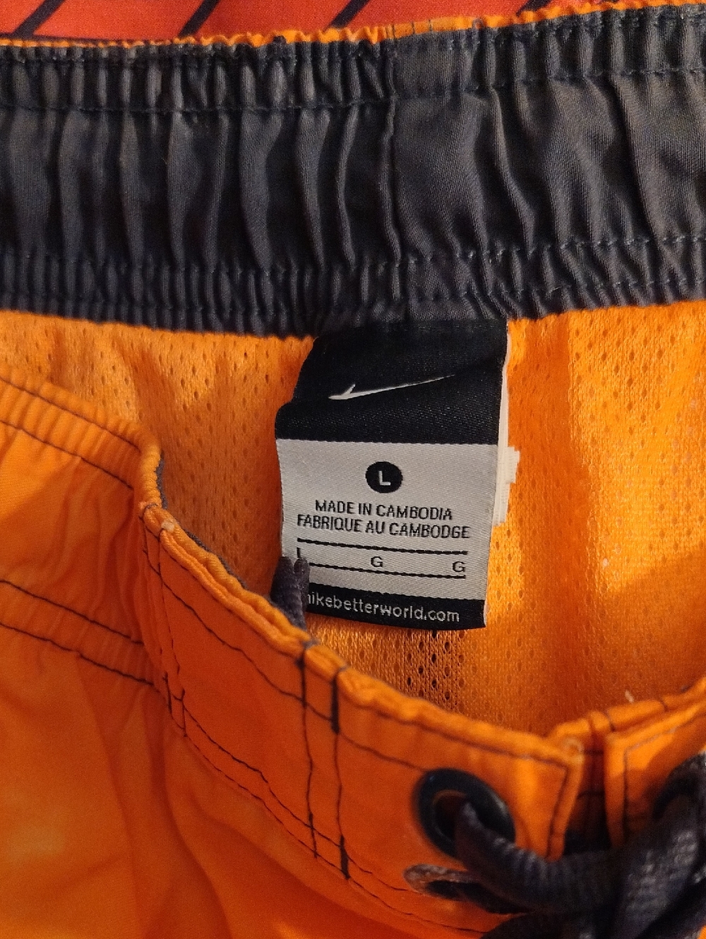 Nike Mesh Lined Swim Shorts Trunks Bundle Men's Large. 4 pair - Picture 2 of 6